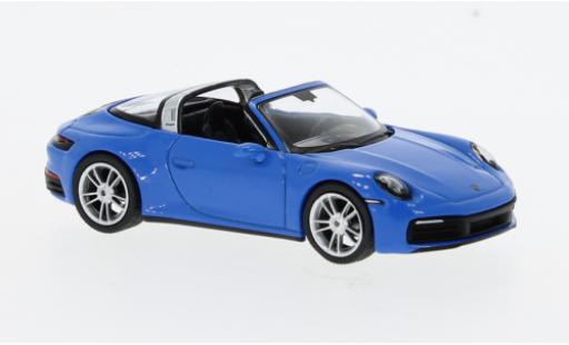 Diecast model cars Porsche 911 1/64 Mini GT Targa 4S blue Porsche 911 1/64 Mini GT Targa 4S blue diecast model cars