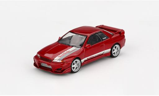 Nissan Skyline 1/64 Mini GT GT-R (R32) rot 1:64 diecast model cars