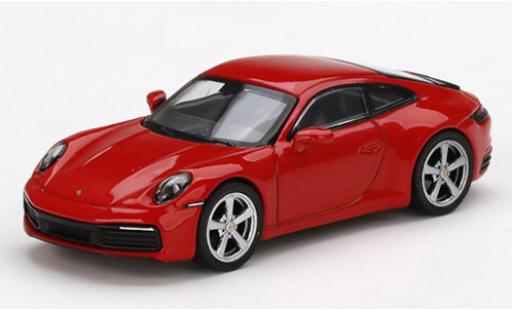 Diecast model cars Porsche 992 4S 1/64 Mini GT 911 () Carrera 4S red Porsche 992 4S 1/64 Mini GT 911 () Carrera 4S red diecast model cars