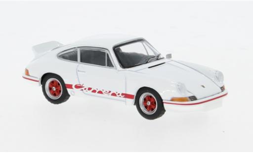 Diecast model cars Porsche 911 1/64 Mini GT Carrera 2.7 RS weiss/Dekor 1:64 Porsche 911 1/64 Mini GT Carrera 2.7 RS weiss/Dekor 1:64 diecast model cars