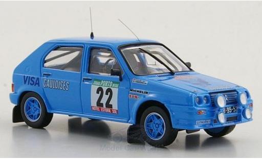 Diecast model cars Citroen Visa 1/43 Mini Partes Chrono Gr.B No.22 Rallye Portugal 1983 /P.Almeida Citroen Visa 1/43 Mini Partes Chrono Gr.B No.22 Rallye Portugal 1983 /P.Almeida diecast model cars