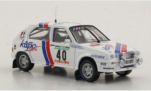 Diecast model cars Citroen Visa 1/43 Mini Partes Chrono Gr.B No.40 Rallye Portugal 1983 Citroen Visa 1/43 Mini Partes Chrono Gr.B No.40 Rallye Portugal 1983 diecast model cars
