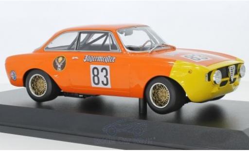 Alfa Romeo GT 1/18 Minichamps A 1300 Junior No.83 Jägermeister DRM 1972 R.Maschke diecast model cars