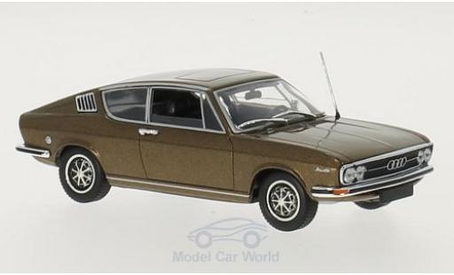 Diecast model cars Audi 100 1/43 Minichamps Coupe metallic brown 1969 Audi 100 1/43 Minichamps Coupe metallic brown 1969 diecast model cars