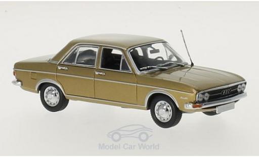 Diecast model cars Audi 100 1/43 Minichamps gold 1969 Audi 100 1/43 Minichamps gold 1969 diecast model cars