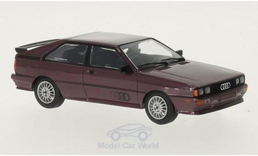 Diecast model cars Audi Quattro 1/43 Minichamps quattro metallic lila 1980 Audi Quattro 1/43 Minichamps quattro metallic lila 1980 diecast model cars