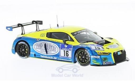 Diecast model cars Audi R8 1/43 Minichamps LMS No.16 Twin Busch Motorsport 24h Nürburgring 2016 R.Rast/D.Busch/M.Busch/C.Mamerow Audi R8 1/43 Minichamps LMS No.16 Twin Busch Motorsport 24h Nürburgring 2016 R.Rast/D.Busch/M.Busch/C.Mamerow diecast model cars
