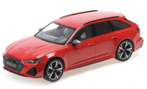 Diecast model cars Audi RS6 1/18 Minichamps Avant metallic red 2019 Audi RS6 1/18 Minichamps Avant metallic red 2019 diecast model cars