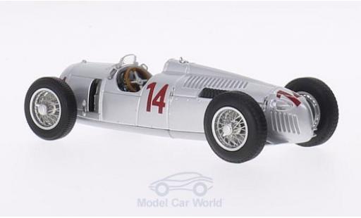 Diecast model cars Auto Union Typ C 1/43 Minichamps No.14 GP Ungarn 1936 A.Varzi Auto Union Typ C 1/43 Minichamps No.14 GP Ungarn 1936 A.Varzi diecast model cars