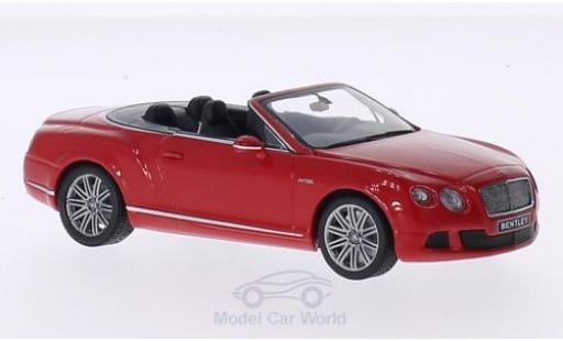 Diecast model cars Bentley Continental 1/43 Minichamps GTC Speed red 2012 Bentley Continental 1/43 Minichamps GTC Speed red 2012 diecast model cars