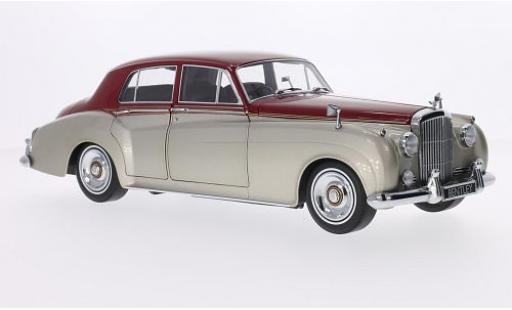 Bentley S2 1/18 Minichamps metallic beige/red RHD 1960 diecast model cars