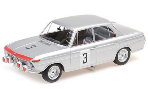 Bmw 1800 1/18 Minichamps TiSA No.3 24h Spa 1965 D.Glemser/J.Ickx diecast model cars