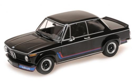 Diecast model cars Bmw 2002 1/18 Minichamps Turbo black/Dekor 1973 Bmw 2002 1/18 Minichamps Turbo black/Dekor 1973 diecast model cars