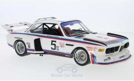 Diecast model cars Bmw 3.5 1/18 Minichamps CSL No.5 6h Watkins Glen 1979 G.Miller/D.Cowart Bmw 3.5 1/18 Minichamps CSL No.5 6h Watkins Glen 1979 G.Miller/D.Cowart diecast model cars