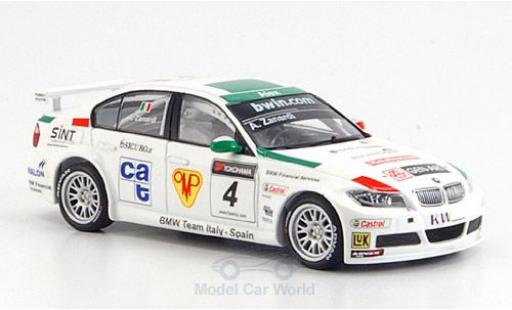Diecast model cars Bmw 320 WTCC 1/43 Minichamps Si No.4 WTCC 2006 A.Zanardi Bmw 320 WTCC 1/43 Minichamps Si No.4 WTCC 2006 A.Zanardi diecast model cars