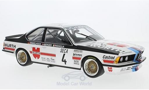 Diecast model cars Bmw 635 CSI 1/18 Minichamps 635 CSi (E24) No.4 Italia Würth 24h Spa 1984 R.Ravaglia/G.Berger/M.Winkelhock Bmw 635 CSI 1/18 Minichamps 635 CSi (E24) No.4 Italia Würth 24h Spa 1984 R.Ravaglia/G.Berger/M.Winkelhock diecast model cars