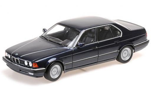 Diecast model cars Bmw 730 1/18 Minichamps i (E32) metallic blue 1986 Bmw 730 1/18 Minichamps i (E32) metallic blue 1986 diecast model cars