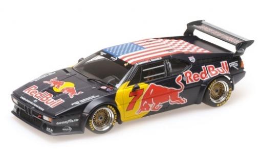 Diecast model cars Bmw M1 1/18 Minichamps Gr.4 No.7 Team Red Bull Red Bull HSR Daytona Classic 2017 D.Quester/L.Riccitelli Bmw M1 1/18 Minichamps Gr.4 No.7 Team Red Bull Red Bull HSR Daytona Classic 2017 D.Quester/L.Riccitelli diecast model cars