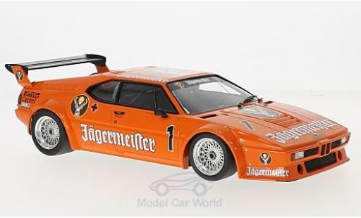 Bmw M1 1982 1/18 Minichamps No.1 Auto Mass Jägermeister Wunstorf 1982 K.König diecast model cars
