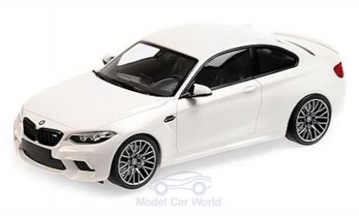 Diecast model cars Bmw M2 1/18 Minichamps Competition white 2019 Bmw M2 1/18 Minichamps Competition white 2019 diecast model cars