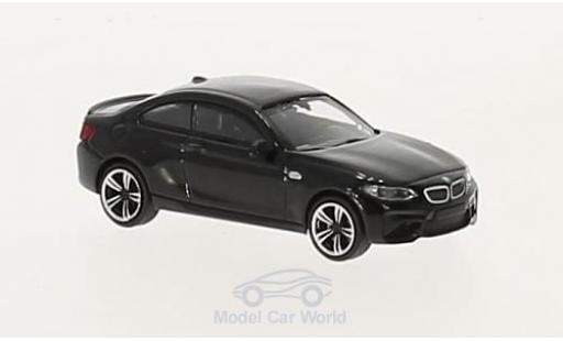 Diecast model cars Bmw M2 1/87 Minichamps black 2016 Bmw M2 1/87 Minichamps black 2016 diecast model cars