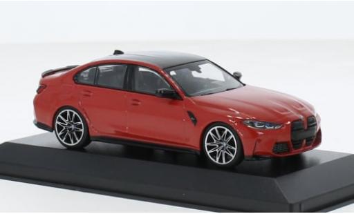 Diecast model cars Bmw M3 1/43 Minichamps Competition (G80) metallise rot/carbon 2020 1:43 Bmw M3 1/43 Minichamps Competition (G80) metallise rot/carbon 2020 1:43 diecast model cars