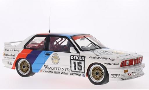 Diecast model cars Bmw M3 1/18 Minichamps (E30) DTM No.15 Team Schnitzer Warsteiner DTM 1989 R.Ravaglia Bmw M3 1/18 Minichamps (E30) DTM No.15 Team Schnitzer Warsteiner DTM 1989 R.Ravaglia diecast model cars