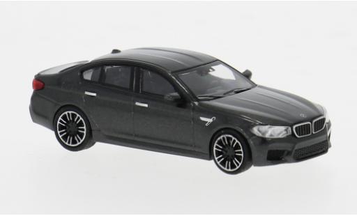 Diecast model cars Bmw M5 1/87 Minichamps (F90) metallise grau 2018 1:87 Bmw M5 1/87 Minichamps (F90) metallise grau 2018 1:87 diecast model cars