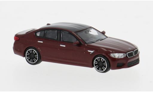 Diecast model cars Bmw M5 1/87 Minichamps (F90) metallise rot 2018 1:87 Bmw M5 1/87 Minichamps (F90) metallise rot 2018 1:87 diecast model cars