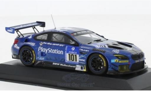 Bmw M6 1/43 Minichamps GT3 No.101 Walkenhorst Motorsport 24h Nürburgring 2016 M.Henkola/K.Yamauchi/M.Sandritter/G.Richardson diecast model cars