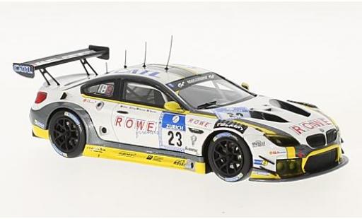 Bmw M6 1/43 Minichamps GT3 No.23 Rowe Racing 24h N&uuml;rburgring 2016 1:43 diecast model cars