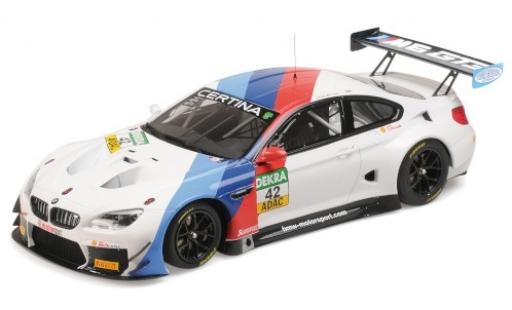 Bmw M6 1/18 Minichamps GT3 No.42 Team Schnitzer ADAC GT Masters Oschersleben 2017 R.Collard/P.Eng diecast model cars