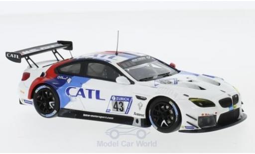 Diecast model cars Bmw M6 1/43 Minichamps GT3 No.43 Team Schnitzer CATL 24h Nürburgring 2017 A.Farfus/A.Lynn/A.Felix Da Costa/T.Schneider Bmw M6 1/43 Minichamps GT3 No.43 Team Schnitzer CATL 24h Nürburgring 2017 A.Farfus/A.Lynn/A.Felix Da Costa/T.Schneider diecast model cars