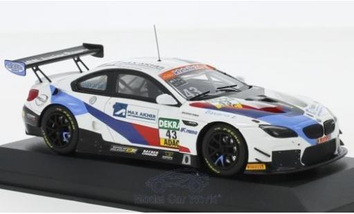 Diecast model cars Bmw M6 1/43 Minichamps GT3 No.43 Schnitzer Motorsport ADAC GT Masters 2018 D.Marschall/V.Bouveng Bmw M6 1/43 Minichamps GT3 No.43 Schnitzer Motorsport ADAC GT Masters 2018 D.Marschall/V.Bouveng diecast model cars