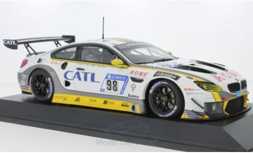 Bmw M6 1/18 Minichamps GT3 No.98 Rowe Racing 24h Nürburgring 2017 M.Palttala/N.Catsburg/A.Sims/R.Westbrook diecast model cars