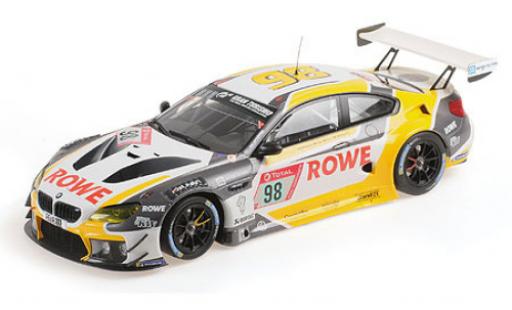 Bmw M6 1/18 Minichamps GT3 No.98 Rowe Racing 24h Nürburgring 2020 M.Wittmann/T.Blomqvist/P.Eng diecast model cars