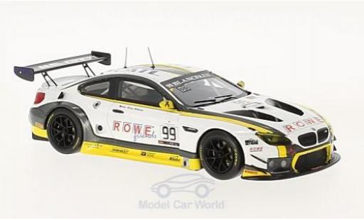 Bmw M6 1/18 Minichamps GT3 No.99 Rowe Racing 24h Spa 2016 M.Martin/P.Eng/A.Sims diecast model cars