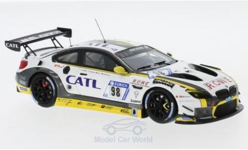 Bmw M6 1/43 Minichamps GT3 No.99 Rowe Racing CATL 24h Nürburgring 2017 M.Palttala/N.Catsburg/A.Sims/R.Westbrook diecast model cars