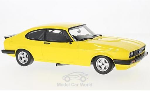 Diecast model cars Ford Capri 1/18 Minichamps 3.0 yellow 1978 Ford Capri 1/18 Minichamps 3.0 yellow 1978 diecast model cars