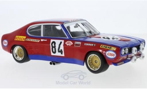 Ford Capri 2600 1/18 Minichamps MK I RS 2600 No.84 Shark Team 24h Le Mans 1972 J.C.Guerie/J.P.Rouget diecast model cars