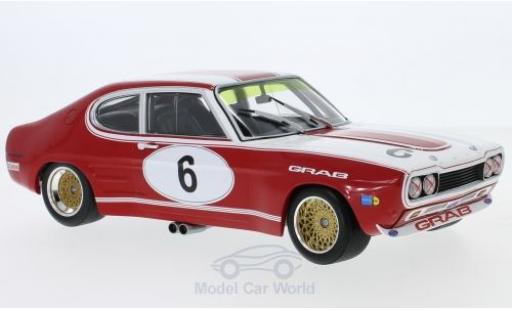 Diecast model cars Ford Capri 2600 1/18 Minichamps MKI RS 2600 No.6 Grab -Tuning Siegen 6h Nürburgring 1973 K-L.Weiss/K.Ludwig Ford Capri 2600 1/18 Minichamps MKI RS 2600 No.6 Grab -Tuning Siegen 6h Nürburgring 1973 K-L.Weiss/K.Ludwig diecast model cars