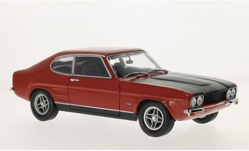 Diecast model cars Ford Capri 1/18 Minichamps RS 2600 red/matt-black 1970 Ford Capri 1/18 Minichamps RS 2600 red/matt-black 1970 diecast model cars