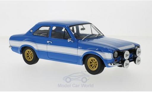 Diecast model cars Ford Escort 1/18 Minichamps I RS1600 FAV blue/white 1970 Ford Escort 1/18 Minichamps I RS1600 FAV blue/white 1970 diecast model cars