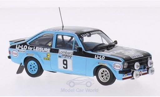 Diecast model cars Ford Escort MKI 1/43 Minichamps MKII RS 1800 RHD No.9 Li-Lo Rallye WM RAC Rallye 1978 R.Clark/N.Wilson Ford Escort MKI 1/43 Minichamps MKII RS 1800 RHD No.9 Li-Lo Rallye WM RAC Rallye 1978 R.Clark/N.Wilson diecast model cars