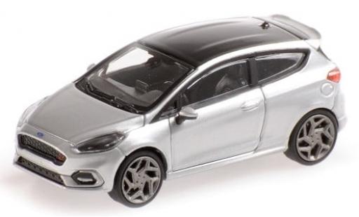 Ford Fiesta 1/87 Minichamps ST silber/schwarz 2018 1:87 diecast model cars