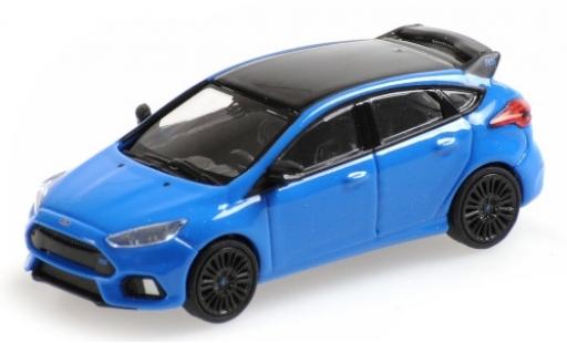 Diecast model cars Ford Focus 1/87 Minichamps RS metallic blue/black 2018 Ford Focus 1/87 Minichamps RS metallic blue/black 2018 diecast model cars