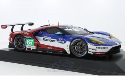 Diecast model cars Ford GT 1/18 Minichamps No.67 Chip Ganassi Racing UK 24h Le Mans 2016 M.Franchitti/A.Priaulx/H.Tincknell Ford GT 1/18 Minichamps No.67 Chip Ganassi Racing UK 24h Le Mans 2016 M.Franchitti/A.Priaulx/H.Tincknell diecast model cars