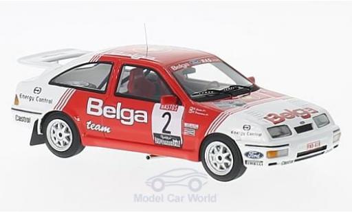 Diecast model cars Ford Sierra Cosworth 1/43 Minichamps RS Cosworth No.2 Belga Haspengouwrally 1987 R.Droogmans/R.Joosten Ford Sierra Cosworth 1/43 Minichamps RS Cosworth No.2 Belga Haspengouwrally 1987 R.Droogmans/R.Joosten diecast model cars