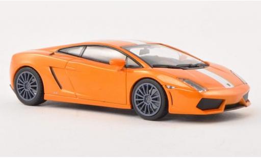 Diecast model cars Lamborghini Gallardo 1/43 Minichamps LP550-2 Valentino Balboni metallic orange/white 2009 Lamborghini Gallardo 1/43 Minichamps LP550-2 Valentino Balboni metallic orange/white 2009 diecast model cars