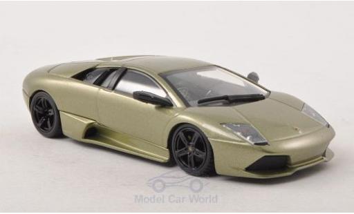 Diecast model cars Lamborghini Murcielago LP640 1/43 Minichamps LP640 metallic green 2006 Lamborghini Murcielago LP640 1/43 Minichamps LP640 metallic green 2006 diecast model cars
